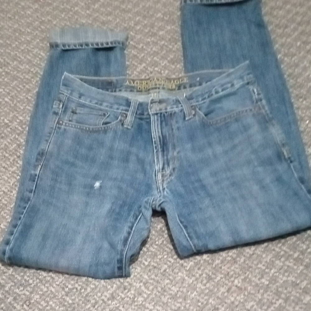 American Eagle Outfitters Womens Blue Jeans VINTAGE 2000S